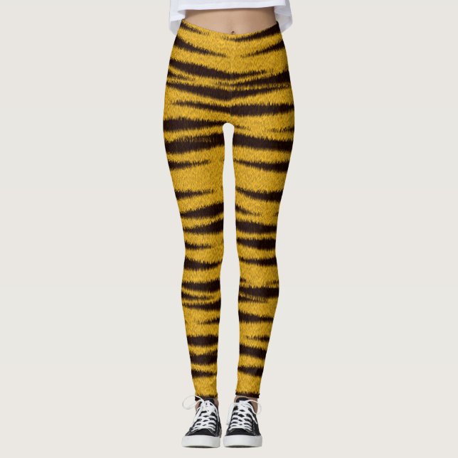 Medias con efecto de piel de tigre (Anverso)