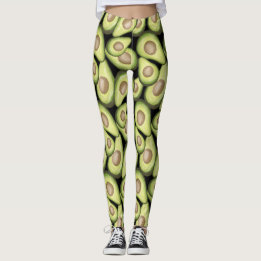 Medias con estampado de "Aguacate"