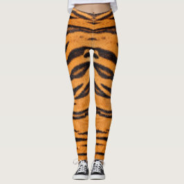 Medias con estampado de león naranja