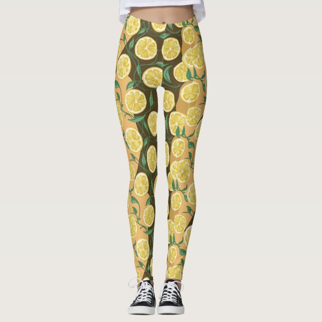 Medias con Estampado de Limón Picante (Anverso)