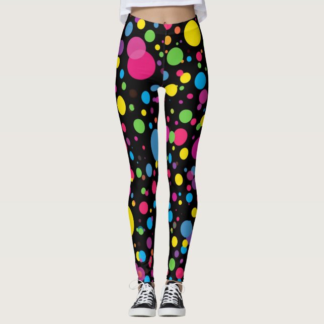 Medias con Estampado de Lunares (Anverso)