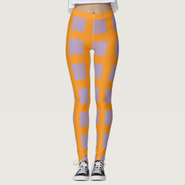Medias con Estampado de Tablero de Damas