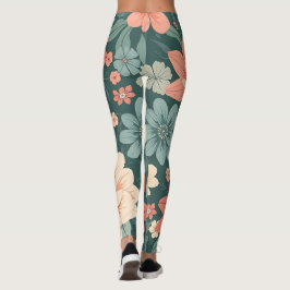 Medias con Estampado Floral