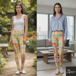 Medias de ajedrez vibrantes