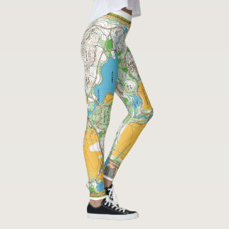 Medias de compresión - mapa de orienteering de Cen