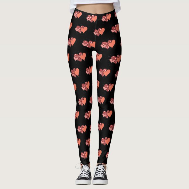 Medias de corazones de San Valentín (Anverso)