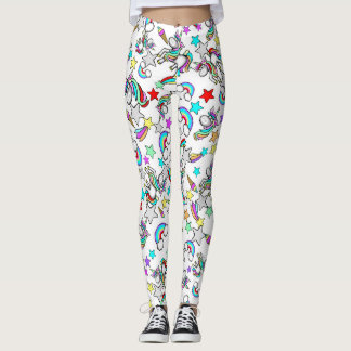 Medias de Dama de Dibujos Animados de Unicornio