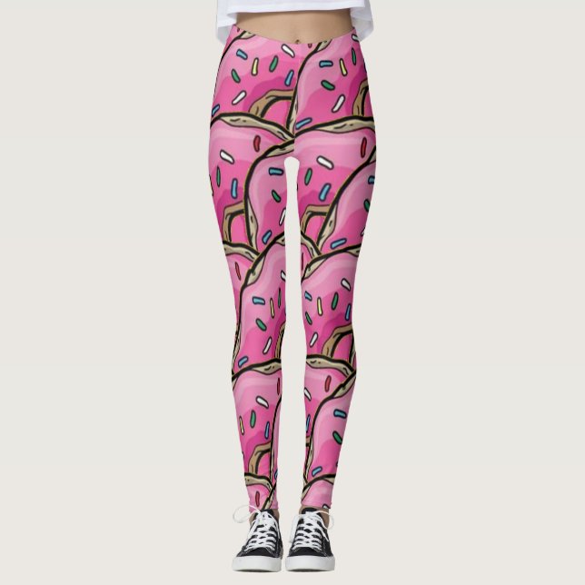 Medias de Donuts rosados (Anverso)