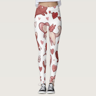 Medias de gato de San Valentín lindas