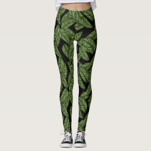 medias de hojas de selva