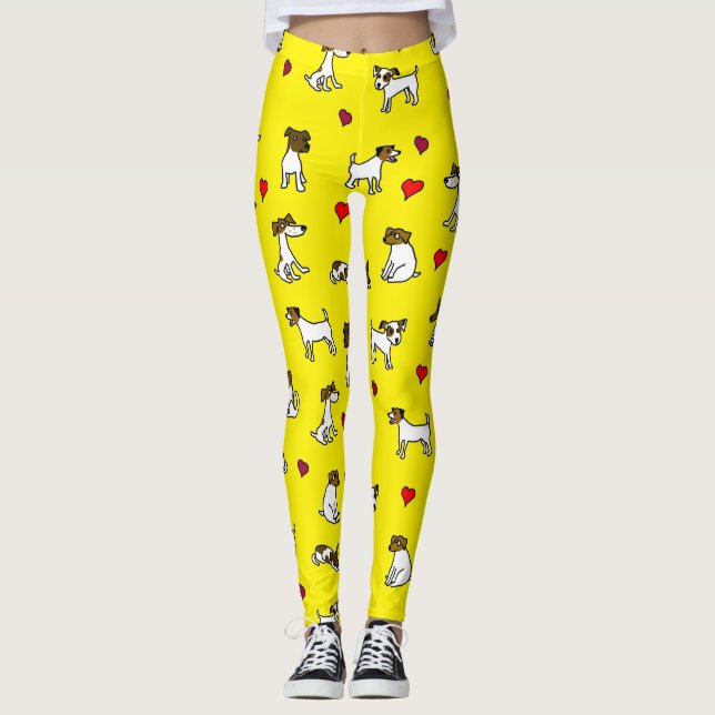 Medias de I Love Jack Russell Terrier (Anverso)
