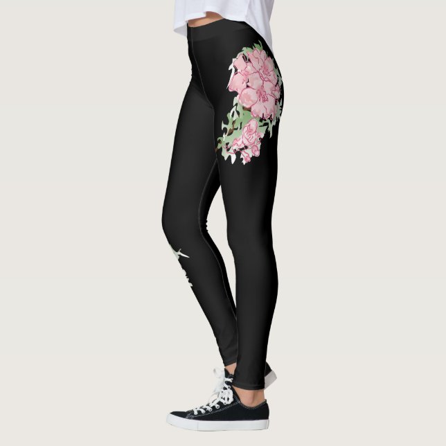 Medias de jardín botánico con estampado floral (Izquierda)
