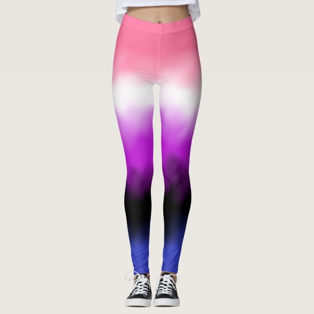 Medias de la bandera Genderfluid (Anverso)