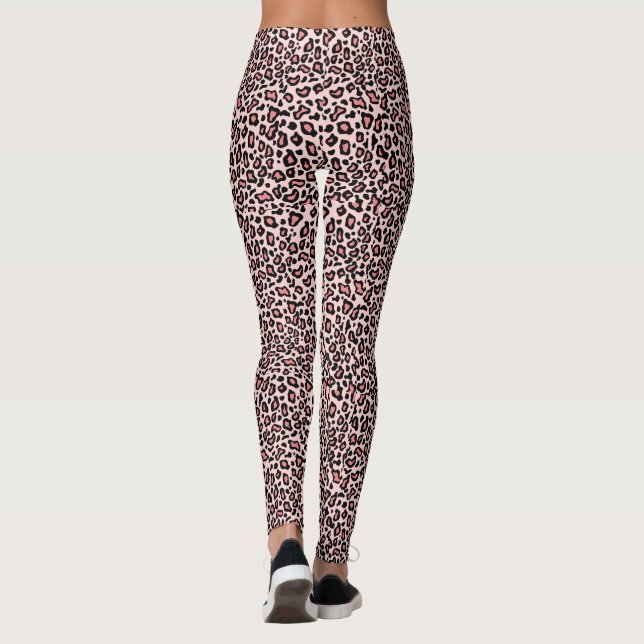 Medias de leopardo rosa (Reverso)