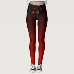 Medias de mariquita Leggings de insecto mariquita