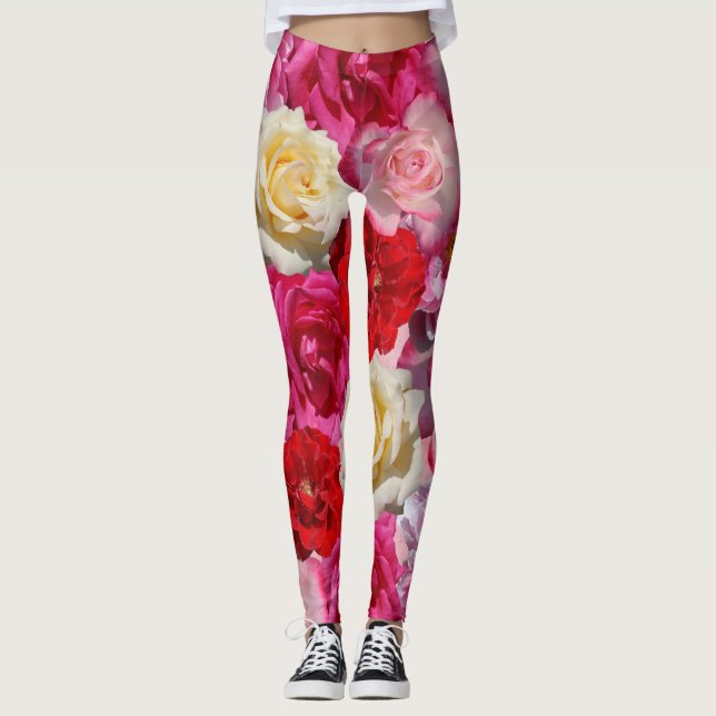 medias de muchas rosas (Anverso)