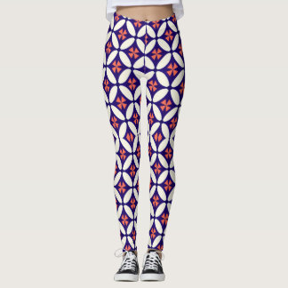 Medias de mujer con estampado geométrico elegante