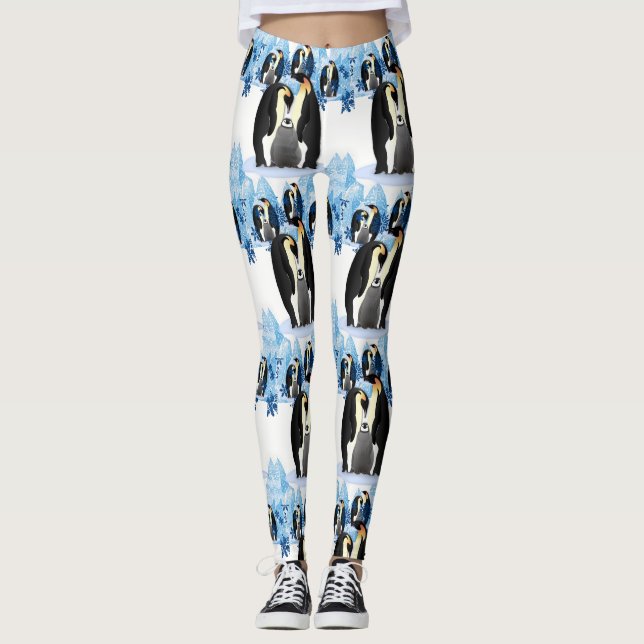 Medias de Navidad Pingüino (Anverso)
