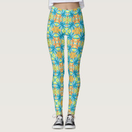Medias de Pierna con Estampado de Parche