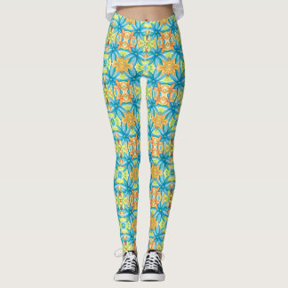 Medias de Pierna con Estampado de Parche