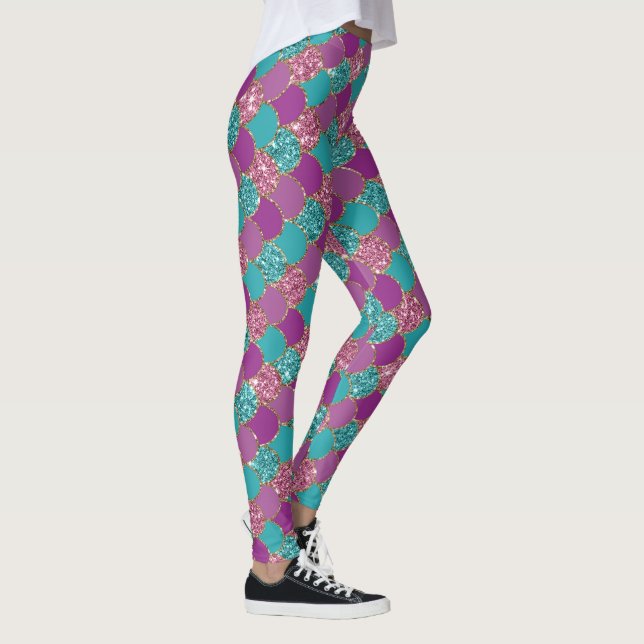 Medias de Sirena - Pantalones de Yoga y Barco con  (Derecha)