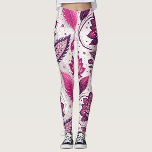 Medias de Streetwear Magenta Metálico con Estilo –