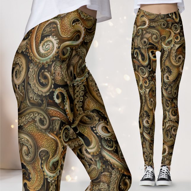 Medias de Tentáculos de Pulpo Steampunk Victoriano (Subido por el creador)