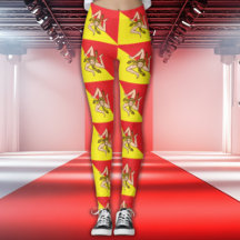 Medias de Trinacria con Estampado Total de la Band