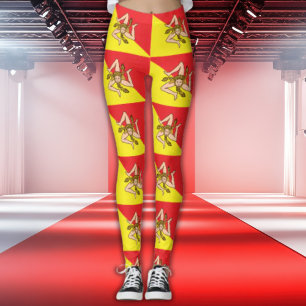 Medias de Trinacria con Estampado Total de la Band