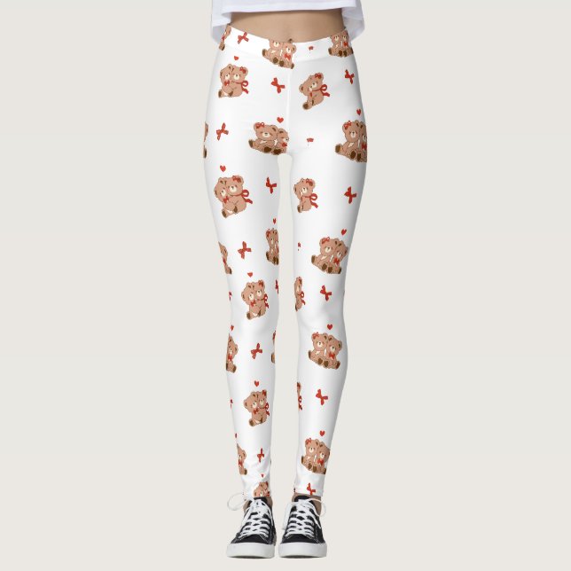 Medias de YOGA estampadas lindas (Anverso)