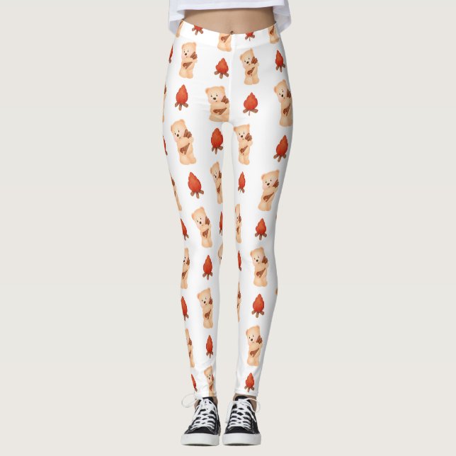 Medias de YOGA estampadas lindas (Anverso)