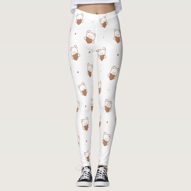 Medias de YOGA estampadas lindas (Anverso)