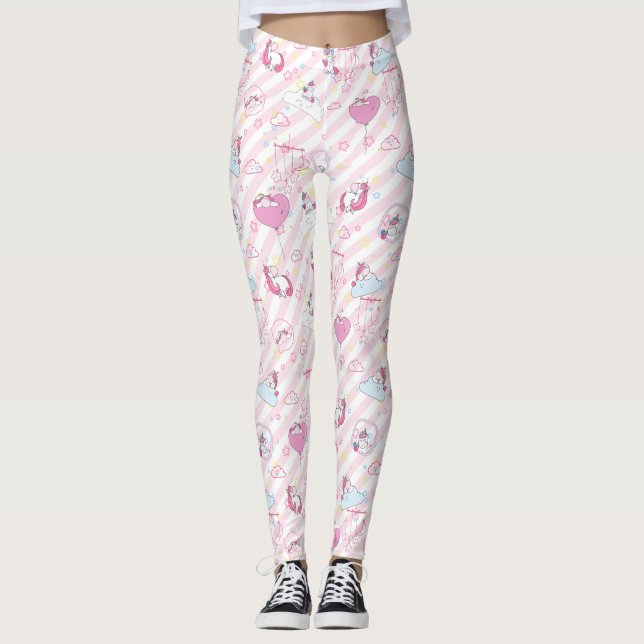 Medias de YOGA estampadas lindas (Anverso)