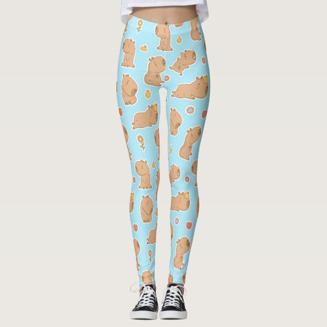 Medias de YOGA estampadas lindas (Anverso)