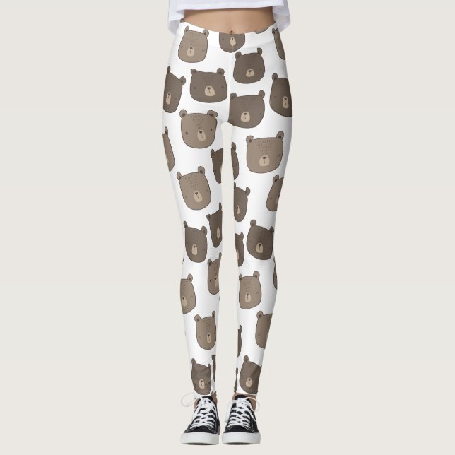 Medias de YOGA estampadas lindas (Anverso)