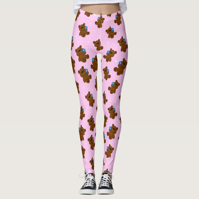 Medias de YOGA estampadas lindas (Anverso)