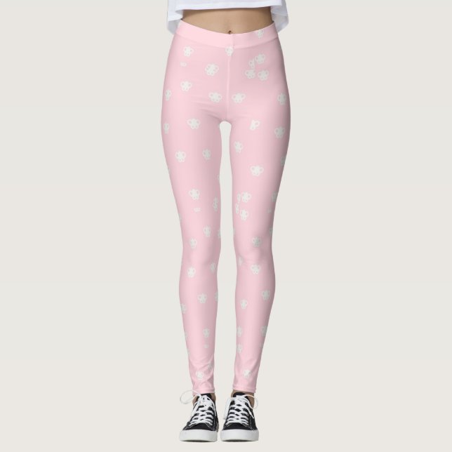 Medias de YOGA estampadas lindas (Anverso)