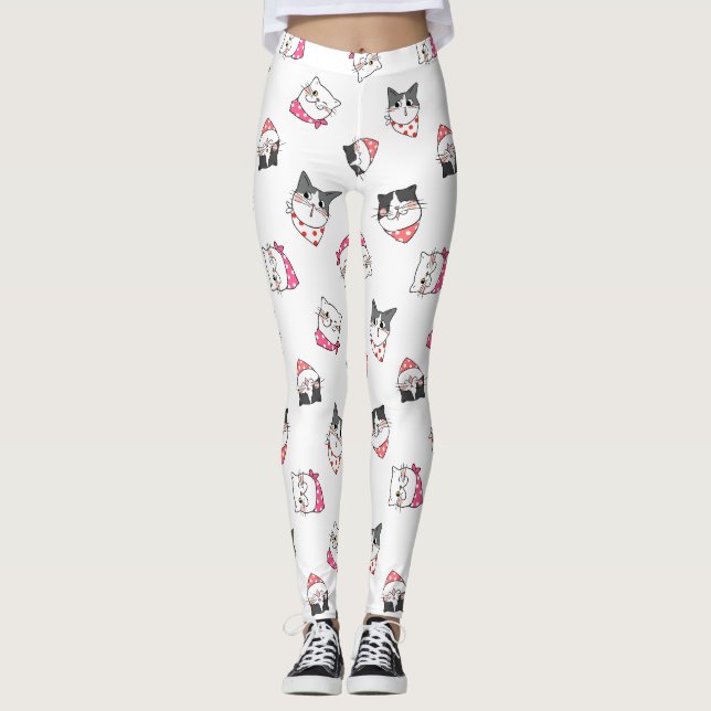 Medias de YOGA estampadas lindas (Anverso)