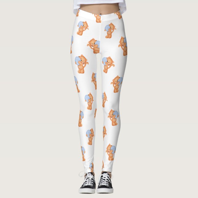 Medias de YOGA estampadas lindas (Anverso)