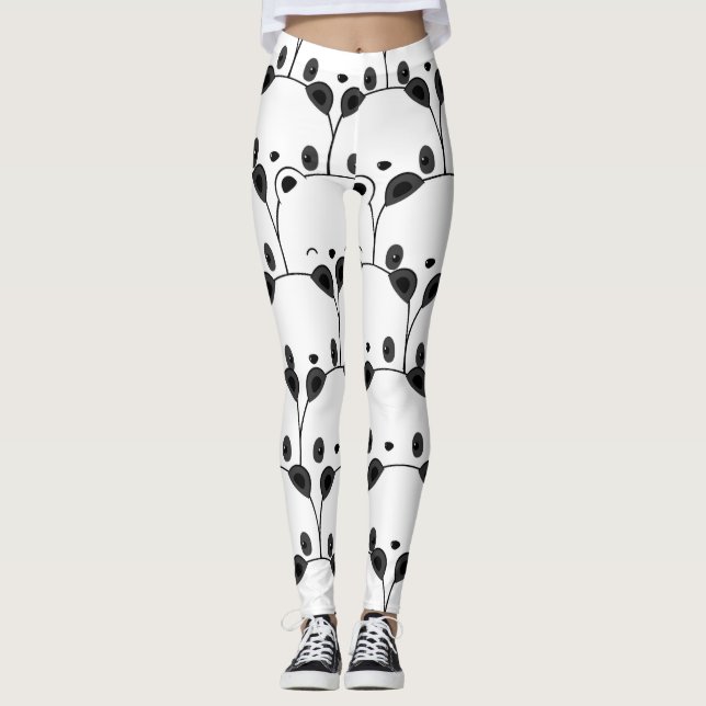 Medias de YOGA estampadas lindas (Anverso)