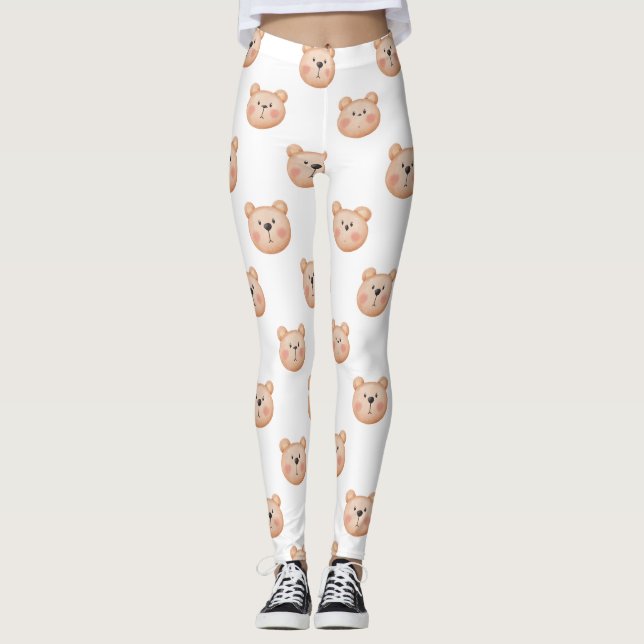 Medias de YOGA estampadas lindas (Anverso)