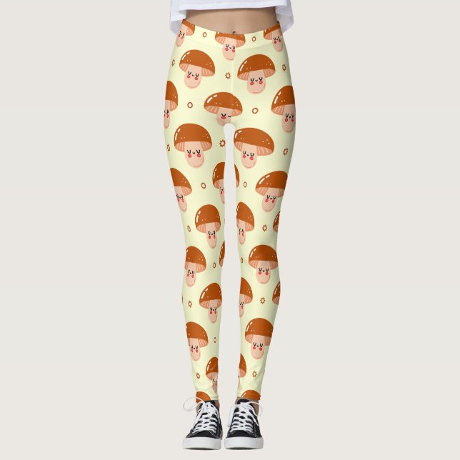Medias de YOGA estampadas lindas (Anverso)
