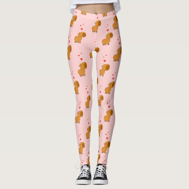 Medias de YOGA estampadas lindas (Anverso)