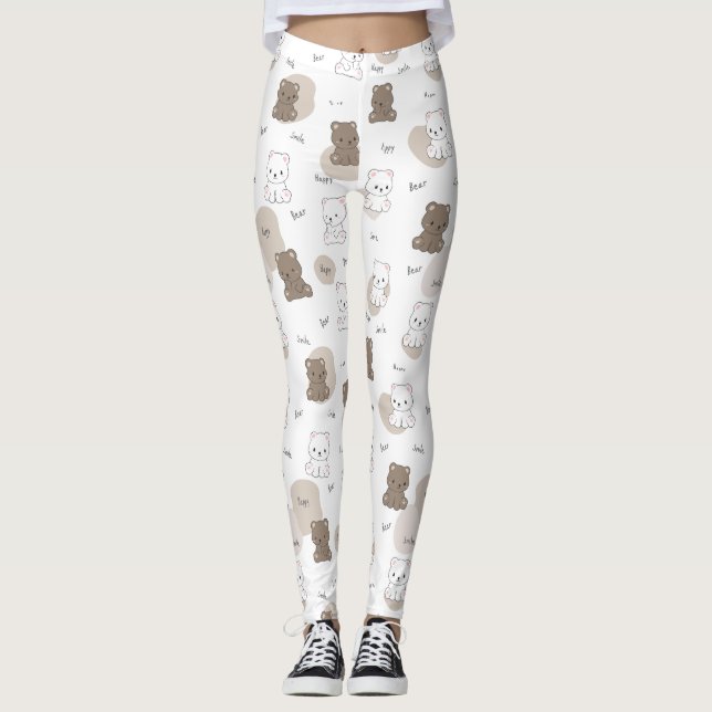 Medias de YOGA estampadas lindas (Anverso)