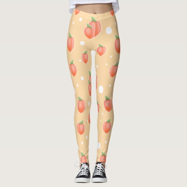 Medias de YOGA estampadas lindas (Anverso)