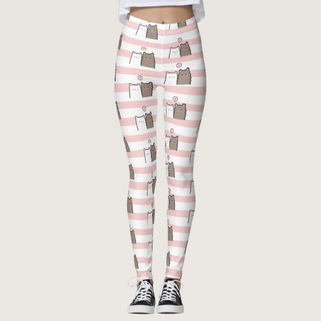 Medias de YOGA estampadas lindas (Anverso)