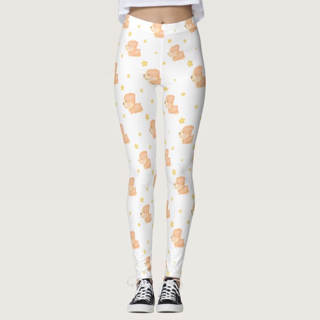 Medias de YOGA estampadas lindas (Anverso)