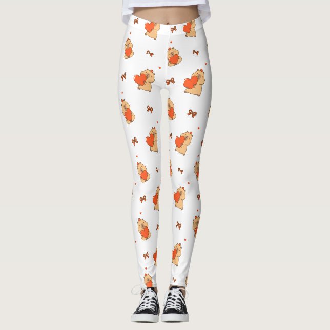Medias de YOGA estampadas lindas (Anverso)