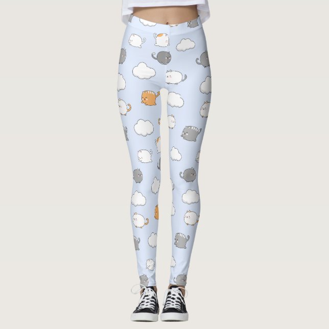 Medias de YOGA estampadas lindas (Anverso)
