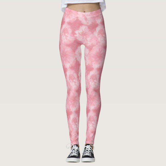 Medias Decorativas de Tinte de Rosa Rosa Blush (Anverso)